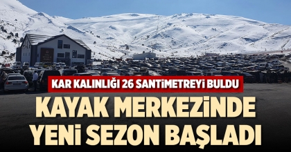 KAYAK MERKEZİNDE YENİ SEZON BAŞLADI