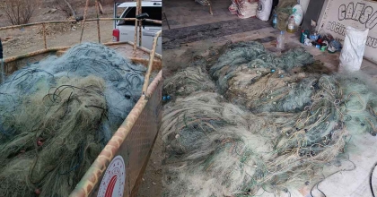 KULLANIMI YASAK UZATMA AĞINA EL KONULDU  