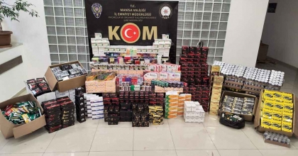 MANİSA EMNİYETİ'NDEN 2 İLDE 7 ADRESE EŞ ZAMANLI OPERASYON  