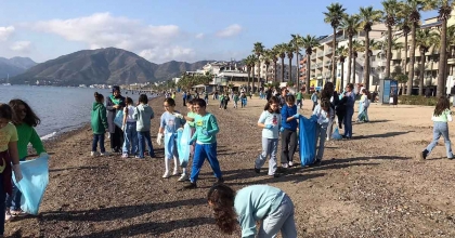 MARMARİSLİ İLKOKUL ÖĞRENCİLERİNDEN ÖRNEK ETKİNLİK  