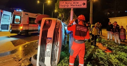 MENTEŞE’DE KAZA: 1 YARALI  