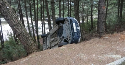 MENTEŞE’DE TRAFİK KAZASI: 1 YARALI  