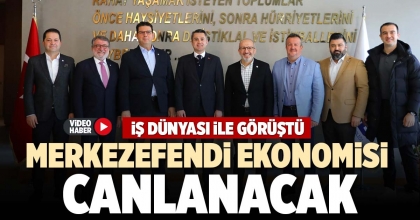 MERKEZEFENDİ EKONOMİSİ CANLANACAK