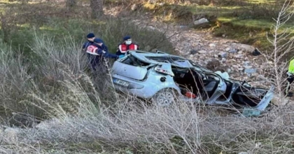 MİLAS-YATAĞAN KARAYOLUNDA KAZA: 1 ÖLÜ  