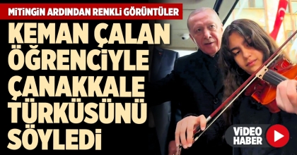 MİTİNGİN ARDINDAN RENKLİ GÖRÜNTÜLER