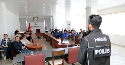 NARKOTİK EKİPLERİ UYUMA VE NARVAS UYGULAMALARINI TANITIYOR  