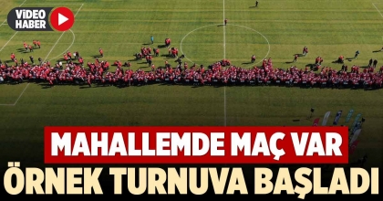 ÖRNEK TURNUVA BAŞLADI