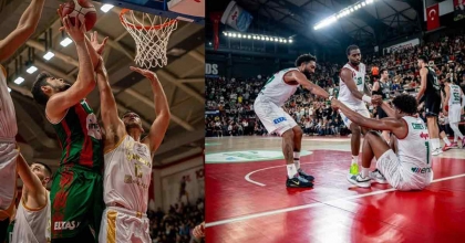 P. KARŞIYAKA, TÜRK TELEKOM DEPLASMANINDA  