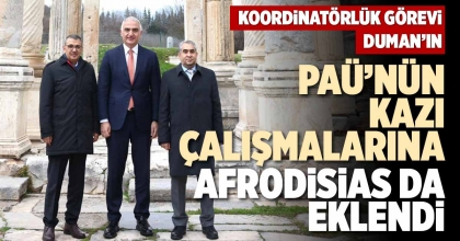PAÜ’NÜN KAZI ÇALIŞMALARINA AFRODİSİAS DA EKLENDİ
