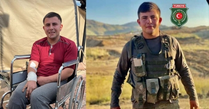 PENÇE-KİLİT OPERASYONU BÖLGESİNDE AFYONKARAHİSARLI ASKER YARALANDI