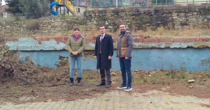 SARIGÖL'DE BİR OKULUN DAHA YIKIMI GERÇEKLEŞTİRİLDİ  