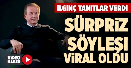 SÜRPRİZ SÖYLEŞİ VİRAL OLDU
