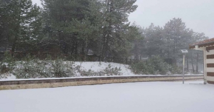 SPİL DAĞI BEYAZ ÖRTÜYLE KAPLANDI