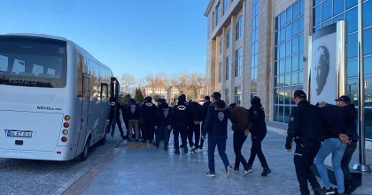 UŞAK’TA SİBERGÖZ-21 OPERASYONUNDA 10 KİŞİ TUTUKLANDI  