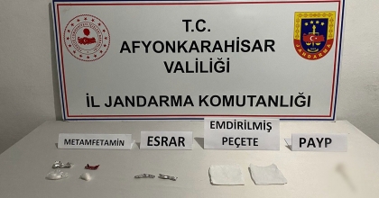UYUŞTURUCU TİCARETİ YAPTIĞI İDDİA EDİLEN 2 ŞAHSI JANDARMA YAKALADI