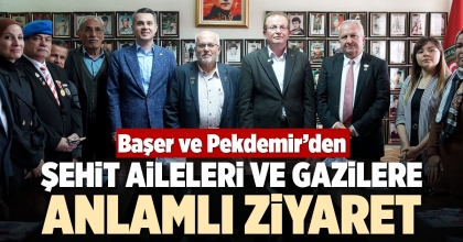 BAŞER VE PEKDEMİR’DEN ANLAMLI ZİYARET