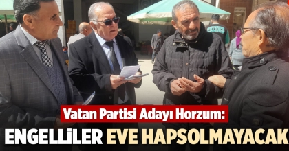 ENGELLİLER EVE HAPSOLMAYACAK