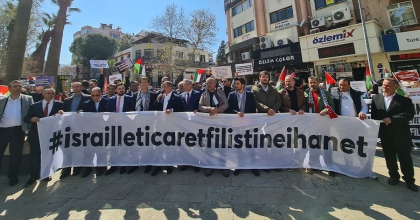 DENİZLİ’DEN ‘İSRAİL İLE TİCARETİ KESİN’ ÇAĞRISI