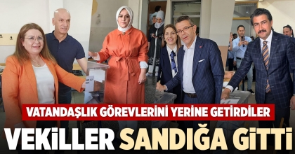 VEKİLLER SANDIĞA GİTTİ