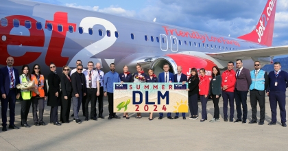 YILIN İLK TOPLU TURİSTLERİ TÖRENLE KARŞILANDI