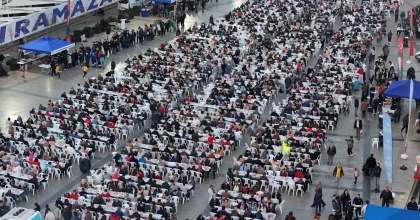 BAŞKAN ÇERÇİOĞLU İFTARDA VATANDAŞLARLA BULUŞTU