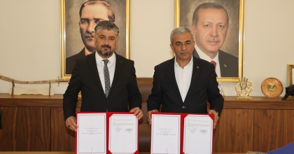 KOÇARLI ENGELSİZ YAŞAM PARKI İÇİN İMZALAR ATILDI