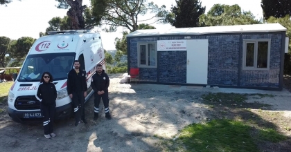 MERSİNBELEN’E 112 ACİL SERVİS İSTASYONU KURULDU