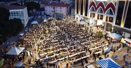 KOÇARLI HALKI İFTARDA BULUŞTU