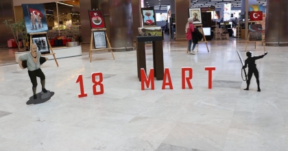 ÇANAKKALE ŞEHİTLERİNİN ANISINA SERGİ