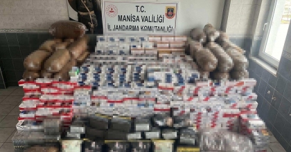 MANİSA’DA MİLYONLUK TÜTÜN OPERASYONU