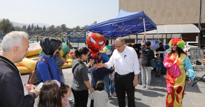 ÇOCUKLAR YUNUSEMRE BİLİM VE HAVACILIK ŞENLİĞİ’NDE BULUŞTU