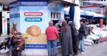 AYDIN BÜYÜKŞEHİR BELEDİYESİ'NDEN 7,5 LİRAYA RAMAZAN PİDESİ