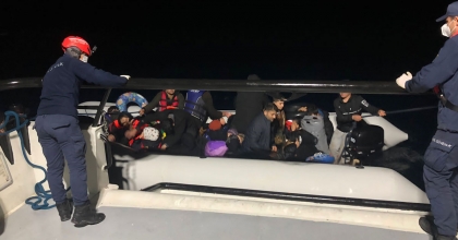BODRUM'DA 31 DÜZENSİZ GÖÇMEN YAKALANDI