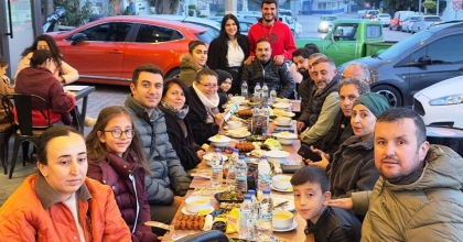 BODRUM'DA GAZETECİLER İFTARDA BİRARAYA GELDİ