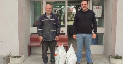 ÇİFTÇİLERE YÜZDE 50 HİBE DESTEKLİ TOHUM DAĞITIMI YAPILDI