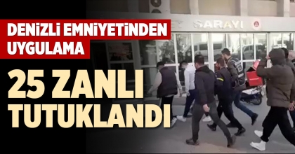 DENİZLİ EMNİYETİNDEN UYGULAMA 