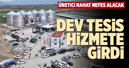 DEV TESİS HİZMETE GİRDİ