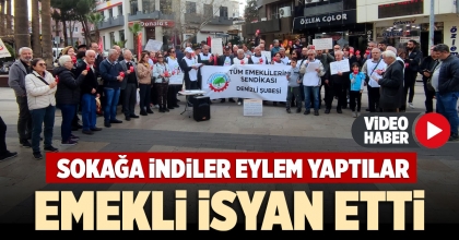 EMEKLİ İSYAN ETTİ