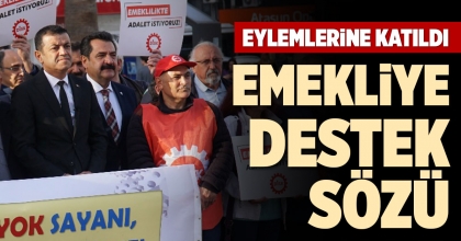 EMEKLİYE DESTEK SÖZÜ