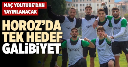 HOROZ’DA TEK HEDEF GALİBİYET