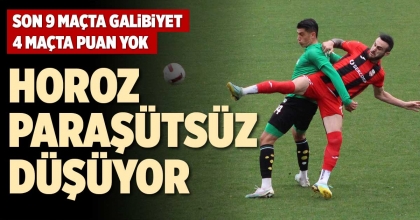 HOROZ PARAŞÜTSÜZ DÜŞÜYOR