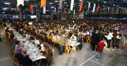 İFTAR SOFRASI MEHMET AKİF ERSOY MAHALLESİ’NDE KURULDU