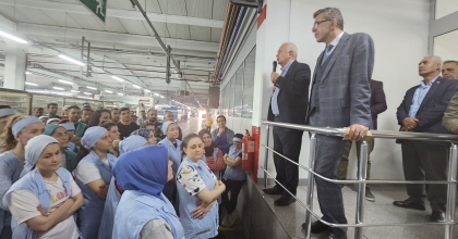 ÖZTÜRK’TEN MENDERES TEKSTİL’E ZİYARET