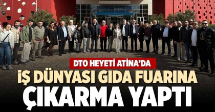 İŞ DÜNYASI GIDA FUARINA ÇIKARMA YAPTI