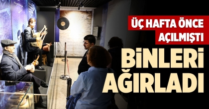 KENT MÜZESİ BİNLERİ AĞIRLADI