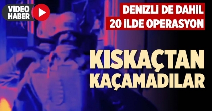 KISKAÇTAN KAÇAMADILAR