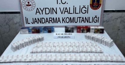KUYUCAK'TA 75 PAKET İÇİ DOLU MAKARON ELE GEÇİRİLDİ