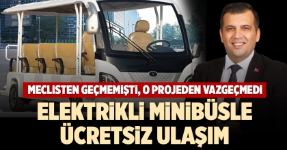 MECLİSTEN GEÇMEMİŞTİ, O PROJEDEN VAZGEÇMEDİ