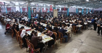MURATDEDE’DE İFTAR PROGRAMINA YOĞUN KATILIM