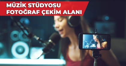 MÜZİK STÜDYOSU VE FOTOĞRAF ÇEKİM ALANI